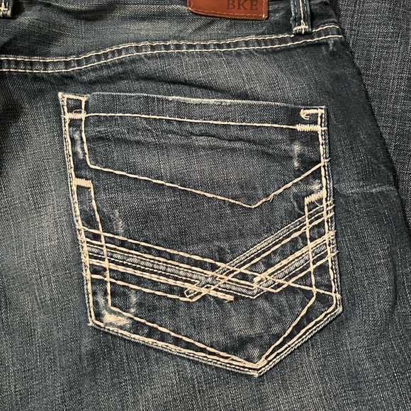 BKE Dark Wash Men's Jeans - Picture 9 of 12